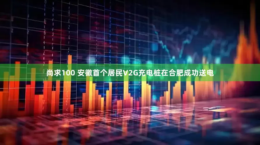 尚求100 安徽首个居民V2G充电桩在合肥成功送电