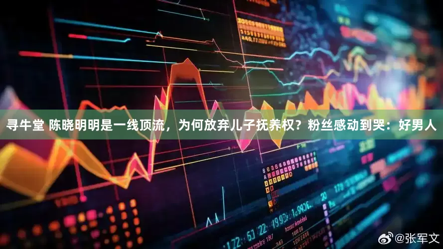 寻牛堂 陈晓明明是一线顶流，为何放弃儿子抚养权？粉丝感动到哭：好男人